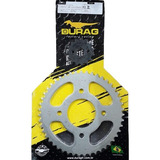 Coroa E Pinhão Moto Dafra Nh190 47x15 P428 Durag