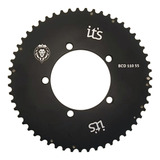 Coroa Ictus Speed Road Indexada Aero Bcd 110mm 55 T Preta