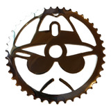 Coroa Lowrider Para Bicicleta chicano Cromado