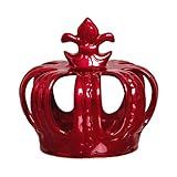Coroa Para Enfeite Media Ceramicas Pegorin Vermelho No Voltagev