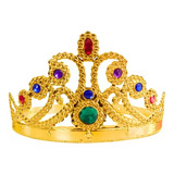 Coroa Rainha Princesa Dourada