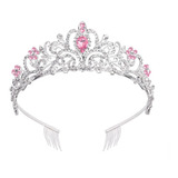 Coroa Tiara Strass Noiva Debutante Casamento