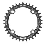 Coroa Unica 32 34 36 38 Dentes Narrow Wide Bcd 104mm New