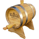 Corote Tonel Barril De Amburana 3 Litros Cachaça Amburana
