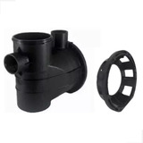 Corpo Da Bomba Com Pré Filtro Veico Com Flange Intermediária
