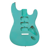 Corpo De Guitarra Stratocaster Marupá Turquoise