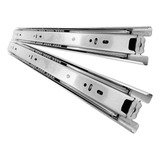 Corrediça Telescópica Inox P Gaveta 45cm 450mm O Par 45kgs