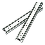 Corrediça Telescópica Inox P Gaveta 50cm 500mm O Par H45