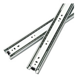 Corrediça Telescópica Inox P Gaveta 50cm 500mm O Par H45