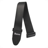 Correia Alça Basso Violão Guitarra Baixo Preto Ny 07 Sint