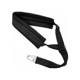 Correia Almofadada Preta Para Saxofone Alto Tenor Free Sax s