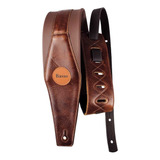 Correia Basso P violão Classica Couro Premium Marrom Vintage