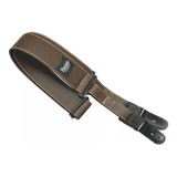 Correia Engate Desengate Couro Marrom Qs06 Basso Guitarra