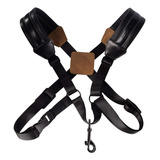Correia Para Saxofone Correia De Couro Universal Dupla P 