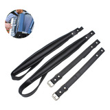 Correia Sanfona Alca Para Acordeon Cor Preto