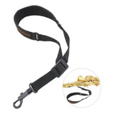 Correia Sax Alto De Fita Marrom