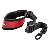 Correia Sax Barkley Soft Reg Luxo Vermelha Saxofone Alto