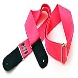 Correias Em Algodão P INSTR CORDAS C PONTEIRAS COURO DUPLO LINHA COMFORT Pink