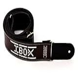 Correias P INSTR CORDAS C PONTEIRAS COURO DUPLO LINHA SUPREME Marrom Bordado