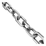 Corrente Calibrada Galvanizada 6mm Din 766 P Âncora Barcos