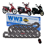 Corrente Comando Burgman 125i 2014 2015 2016 Ww3 92 Elos
