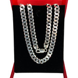 Corrente Cordão Italiano Grumet 8mm X 60cm Prata 925 Maciça