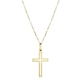 Corrente Cordão Masculino Maciço Com Pingente De Cruz Crucifixo Em Ouro 18k Comprimento 60cm