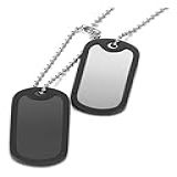 Corrente Cordão Pingente Exército Militar De Aço Inox