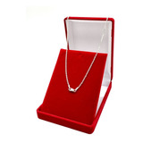 Corrente Cordão Prata 925 Colar Cadeado 2mm 60cm Masculino