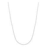 Corrente Cordão Veneziana 70 Cm Prata Italiana Maciça 925