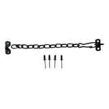 Corrente Correntinha Limitadora De Janela Basculante 20cm Cor Preto