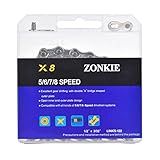 Corrente De Bicicleta De Velocidade 5 6 7 8 1 2 X 3 81 Cm 122 Elos