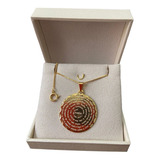 Corrente De Ouro 18k Colar Feminino A Oração Do Pai Nosso Cor Dourado