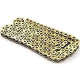 Corrente De Transmissão Gold 520 O Ring 120 Elos De Substituição Para Honda Suzuki 520 X 120 Com Masterlink