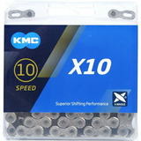 Corrente Kmc X10 10v 116l Shimano Sram Mtb Speed Original
