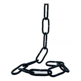 Corrente Para Lustre Preta 3 8mm 1 Metro Suporta 30kg
