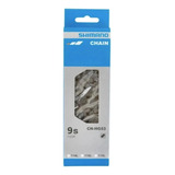 Corrente Shimano Cn hg53 114l 9 Velocidades Moutain Bike Cor Prateado