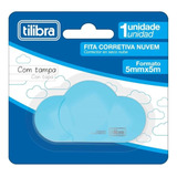 Corretivo Em Fita Formato Nuvem Cores 5mmx5m Tilibra