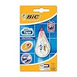 Corretivo Em Fita Mini Tape BIC- Fita De 6 Metros- 1 Unidade- 929987- Compacto- Correção Instantanea