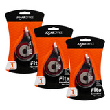 Corretivo Fita 5mmx10m Jocar Kit Com 3 Unidades