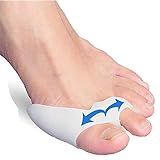 Corretor De Joanete Protetores De Dedo Do Pé Corretor De Joanetes Separador De Bico De Silicone Hallux Valgus Correção Joanetes Ferramentas De Cuidados Com Os Pés Palmilhas 