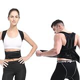 Corretor De Postura Masculino Feminino Cinta Postural Para Corrigir Coluna Lombar Reforçada Colete Alinhador Forte G 