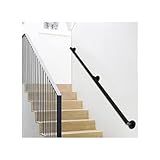 Corrimãos De Corrimão De Escadas Kit Completo Corrimãos De Escadas Em Ferro Forjado Em Metal Preto 80cm 1m 1 2m 1 5m 2m 250cm 3m 3 3m 4 2m 6m Corrimão De Escadas 2 FT