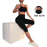 Corsário Fitness Legging Suplex Feminina Calça Academia
