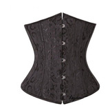 Corset Corselet Bordado Afina A Cintura Tight Lacing Barato 