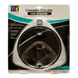 Cortador Circular Com Suporte Refil 3 Lâminas