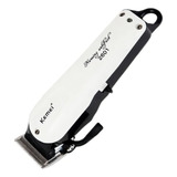 Cortador De Cabelo Kemei Km 2601 Branco 127 220v