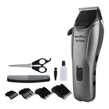 Cortador De Cabelos Britânia Bcr18t Titanium 18w Cor Inox 220v
