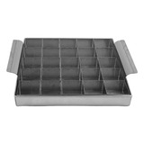 Cortador De Cavidades Quadrado 5x5 C 25 Pedaços E Forma