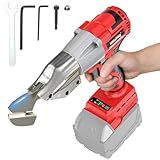 Cortador De Chapa Metálica Sem Fio- Nibbler De Chapa Metálica Para Bateria Milwaukee 18V -sem Bateria- - Tesouras De Metal De Torque De 221 Pés - Corta Material 18GA Para Aço- Couro E Carpete - Com